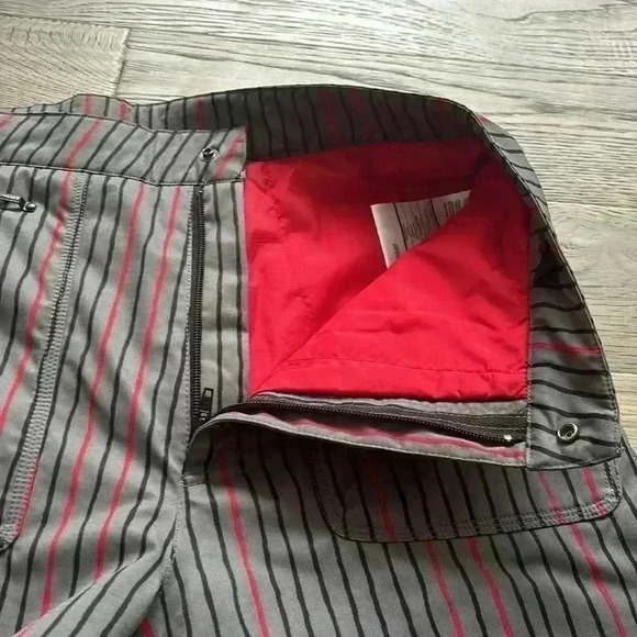 🔥Spyder🔥 | Grey snow pants with black and red stripes - Picture 8 of 15